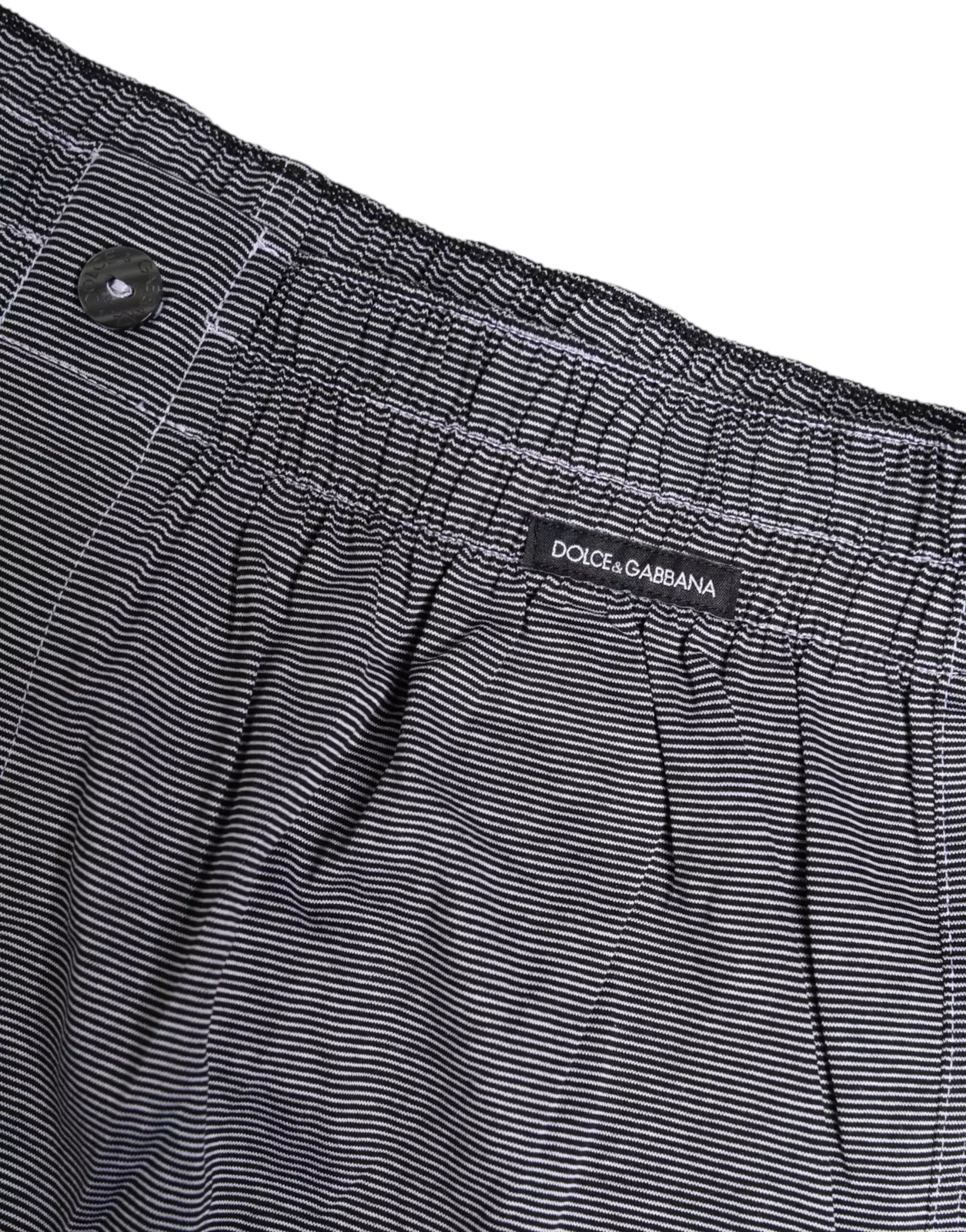 Striped Cotton Boxer Underwear with Elastic Waistband - Gray / IT3 | XS