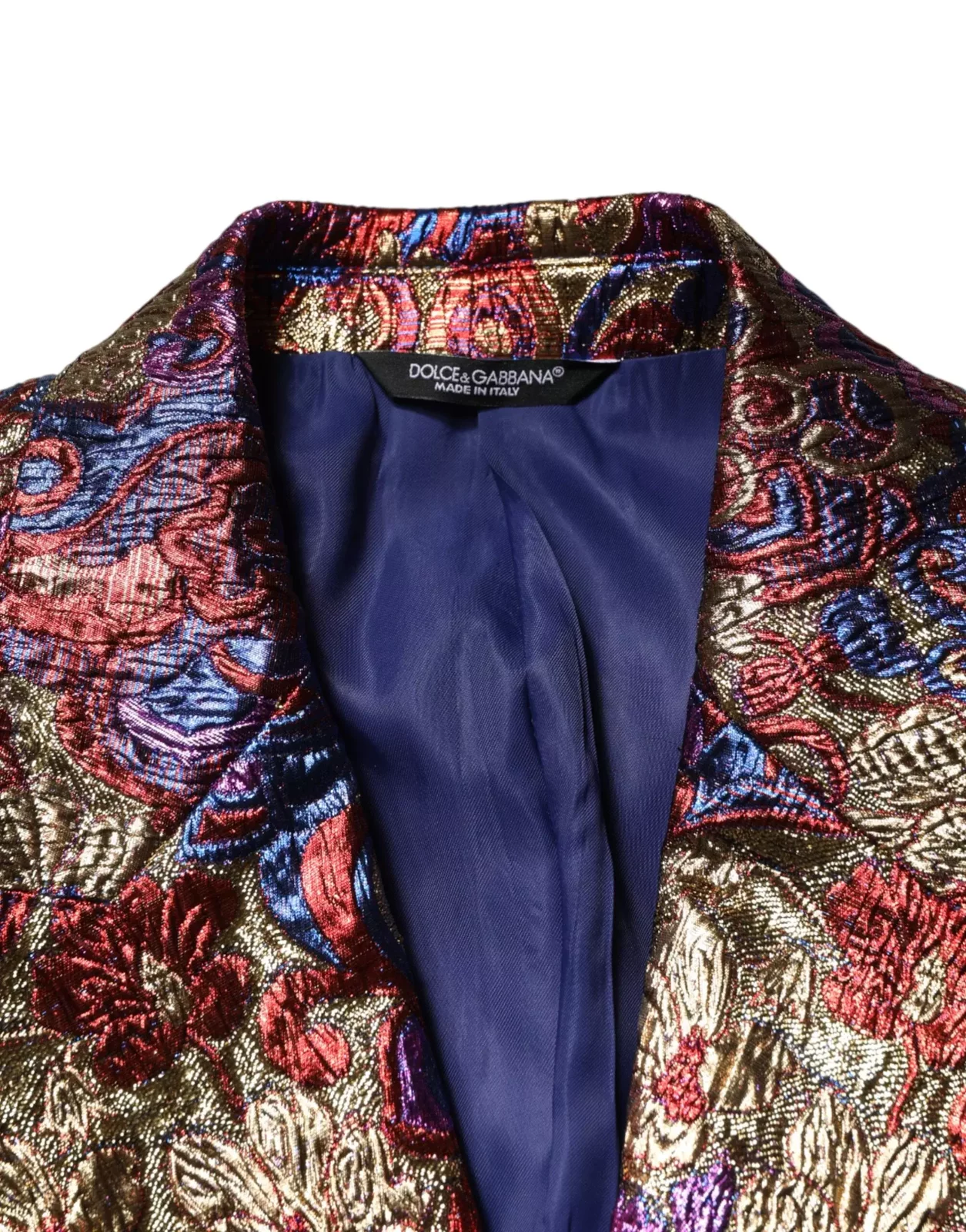 Jacquard Single Breasted Blazer - Multicolor / IT46 | S