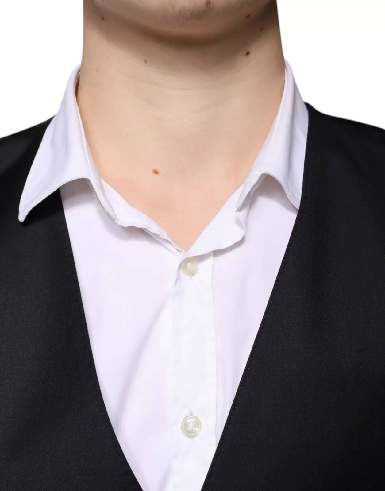 Classic DoubleBreasted Vest - Black / IT50 | L