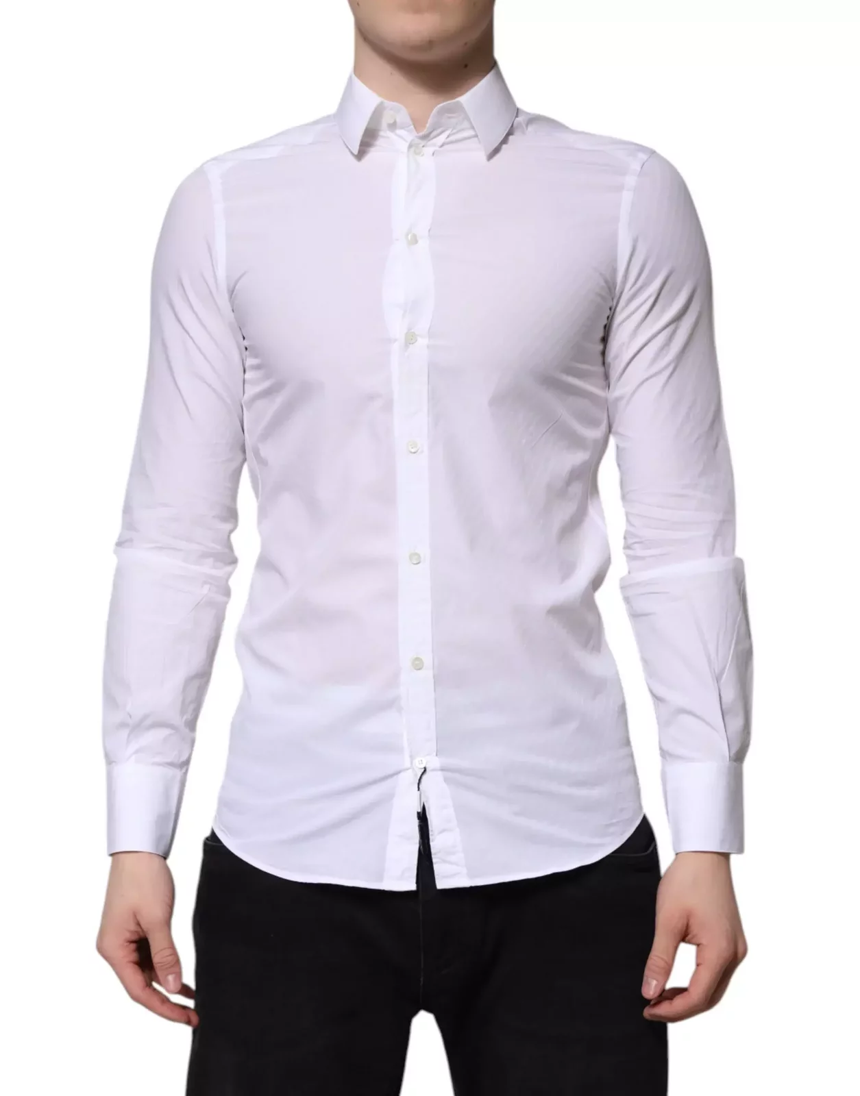 Classic Long Sleeve Shirt - White / IT37 | XS