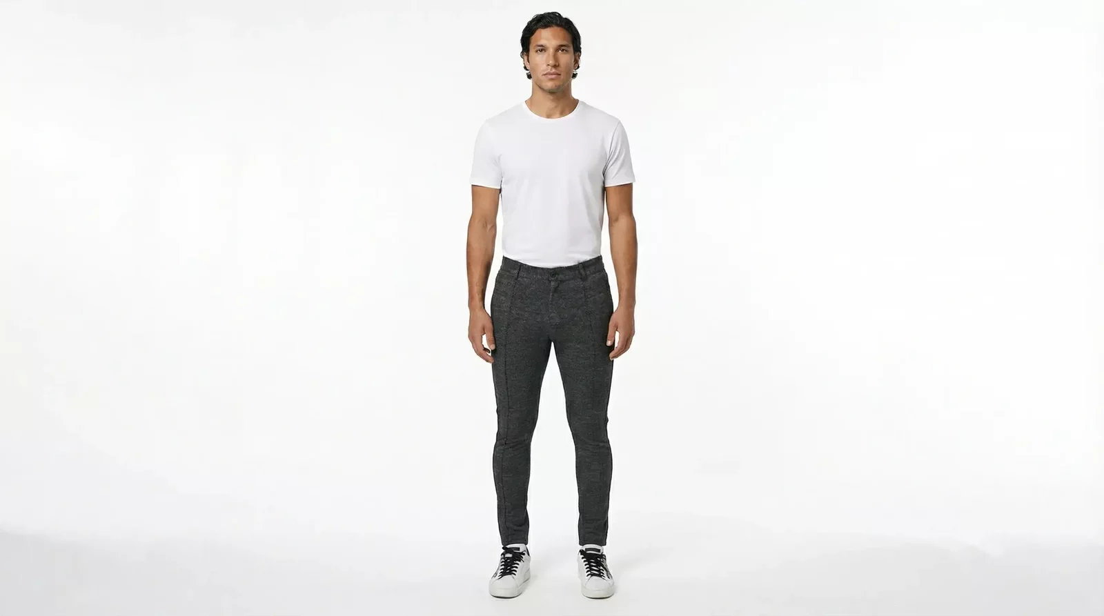 Slimfit Trousers - Black / IT48 | M