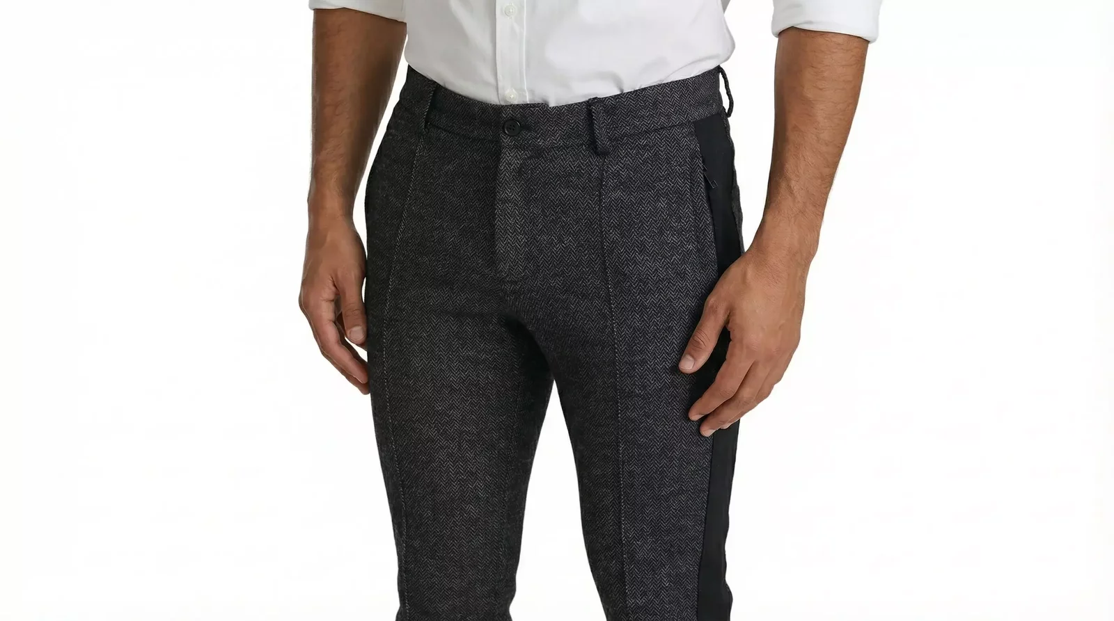 Slimfit Trousers - Black / IT48 | M