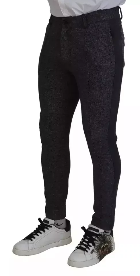 Slimfit Trousers - Black / IT48 | M