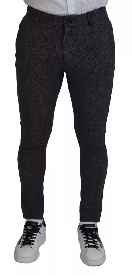 Slimfit Trousers - Black / IT48 | M