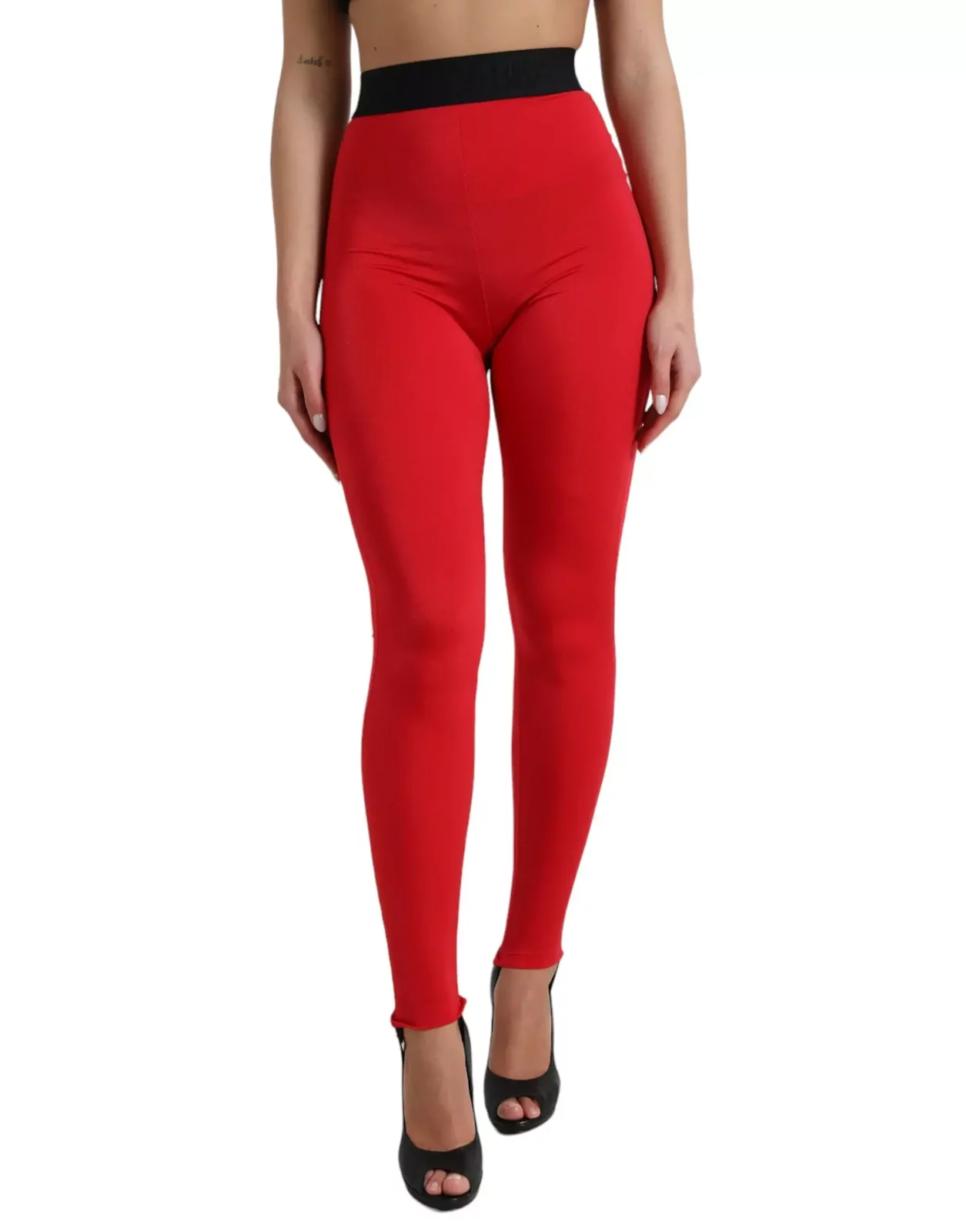 HighWaisted Leggings Red - Red / IT40|S