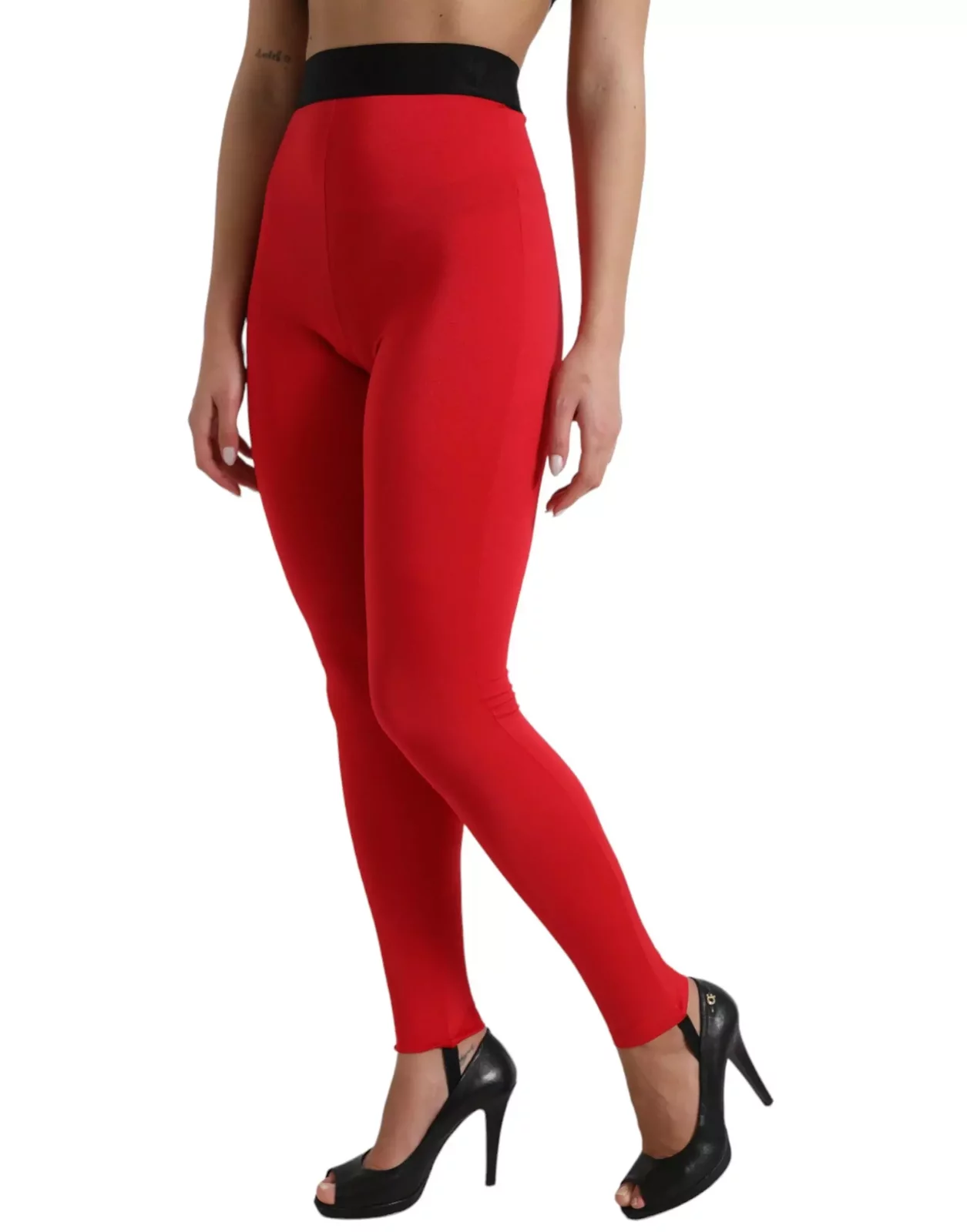 HighWaisted Leggings Red - Red / IT40|S