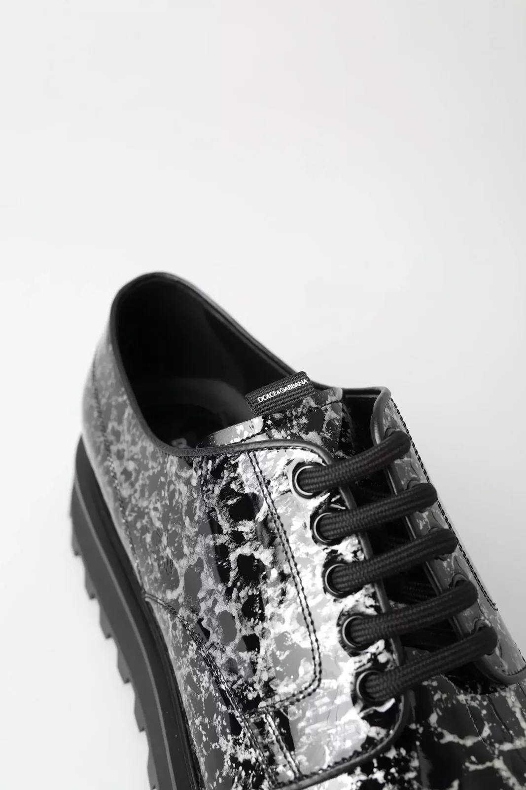 Leather Oxfords CY0826AA15880999 - BlackWhite / EU39/US6