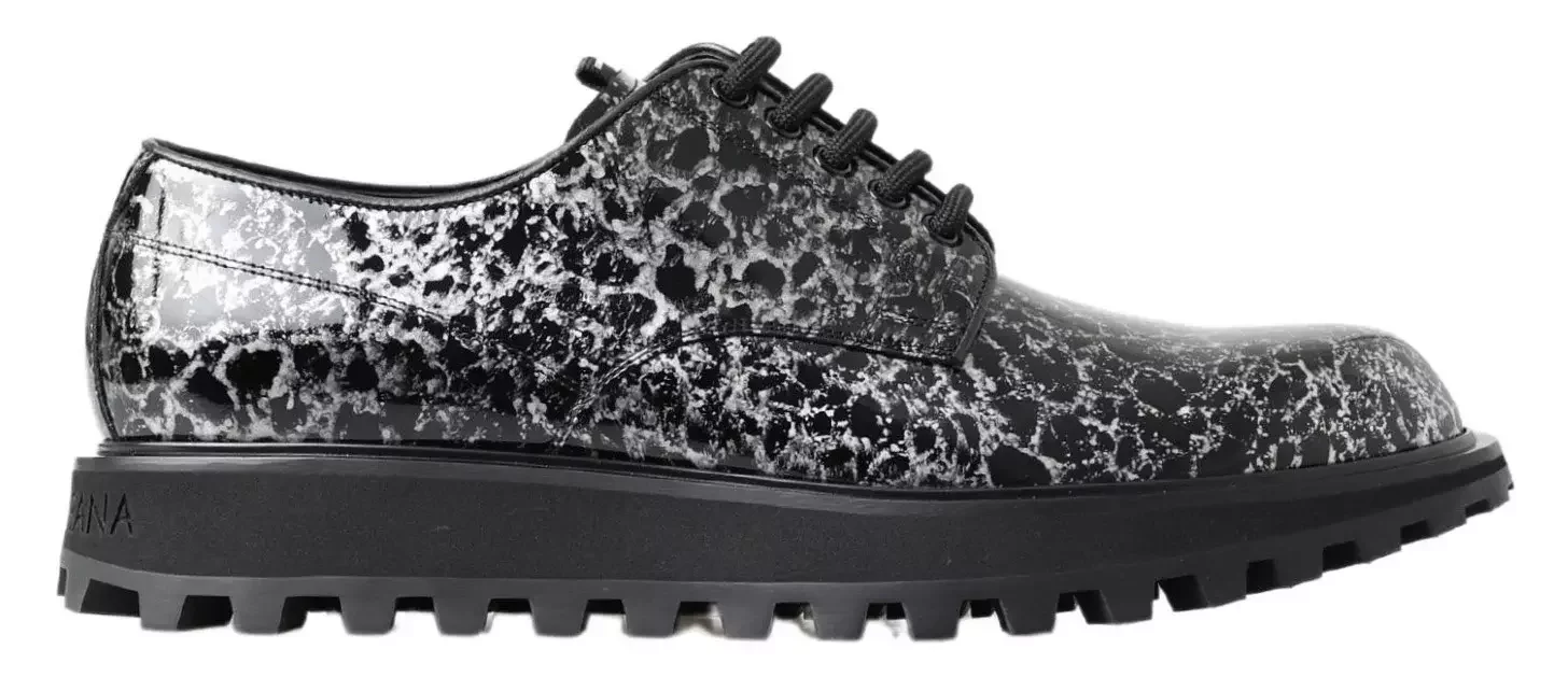 Leather Oxfords CY0826AA15880999 - BlackWhite / EU39/US6