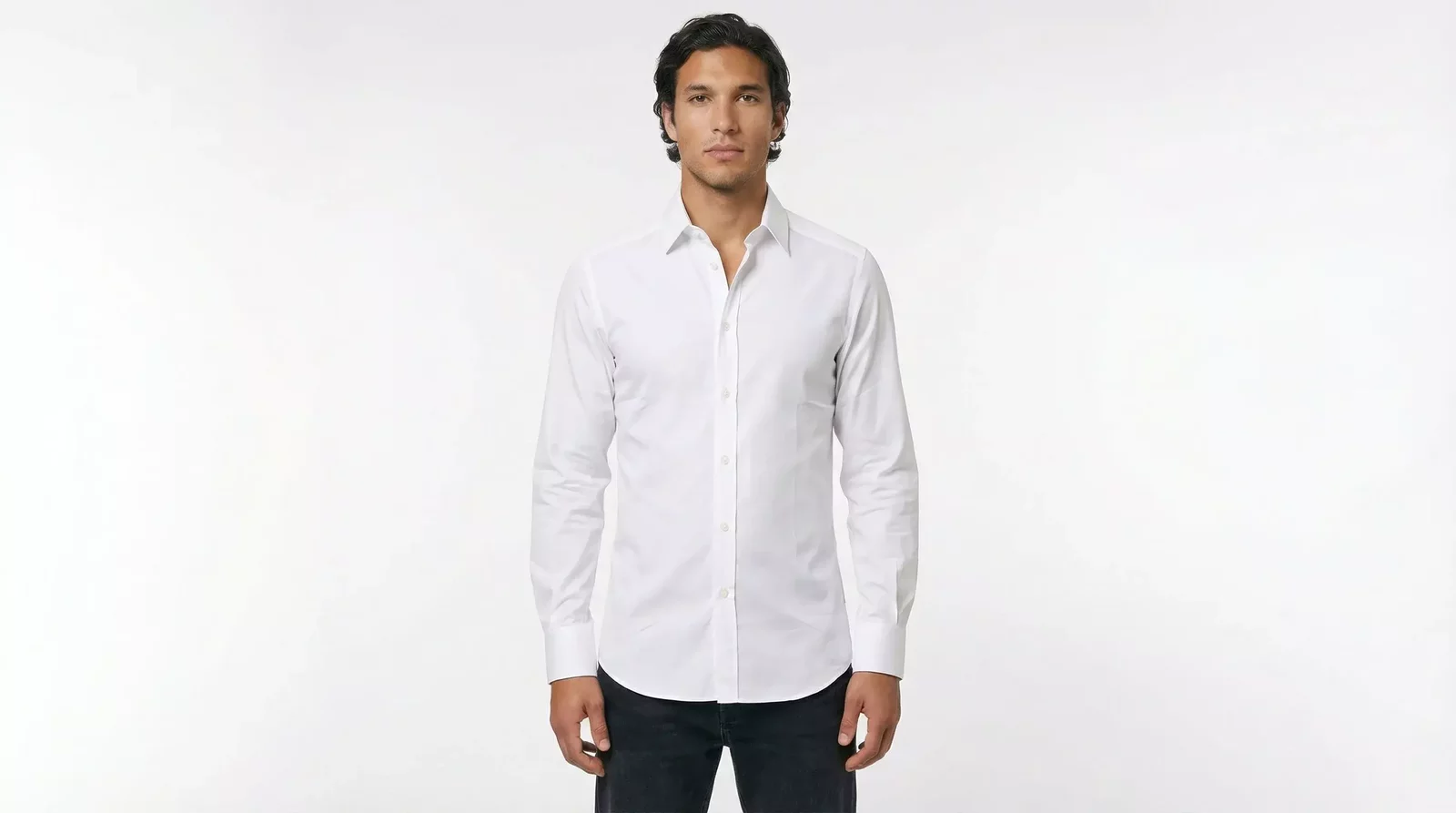 Classic LongSleeve Dress Shirt - White / IT37 | XS