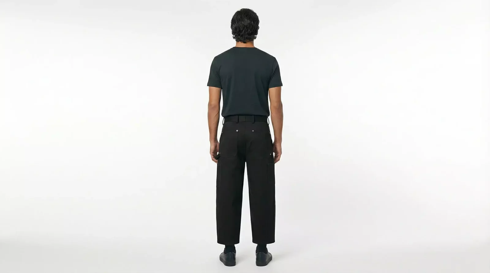 Relaxed Fit Trousers - Black / IT44 | XS