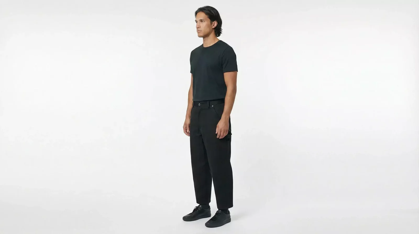 Relaxed Fit Trousers - Black / IT44 | XS