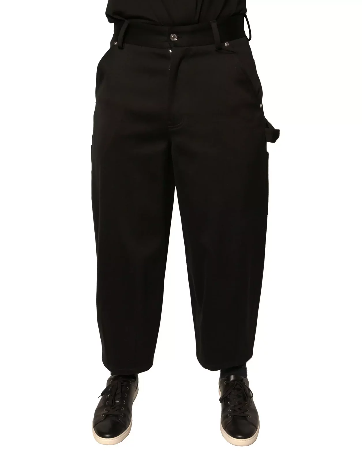 Relaxed Fit Trousers - Black / IT44 | XS
