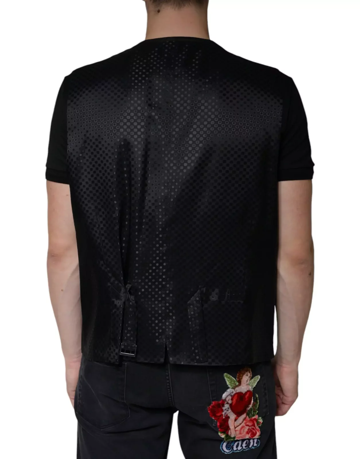 Classic Wool Vest Black - Black / IT60 | 3XL