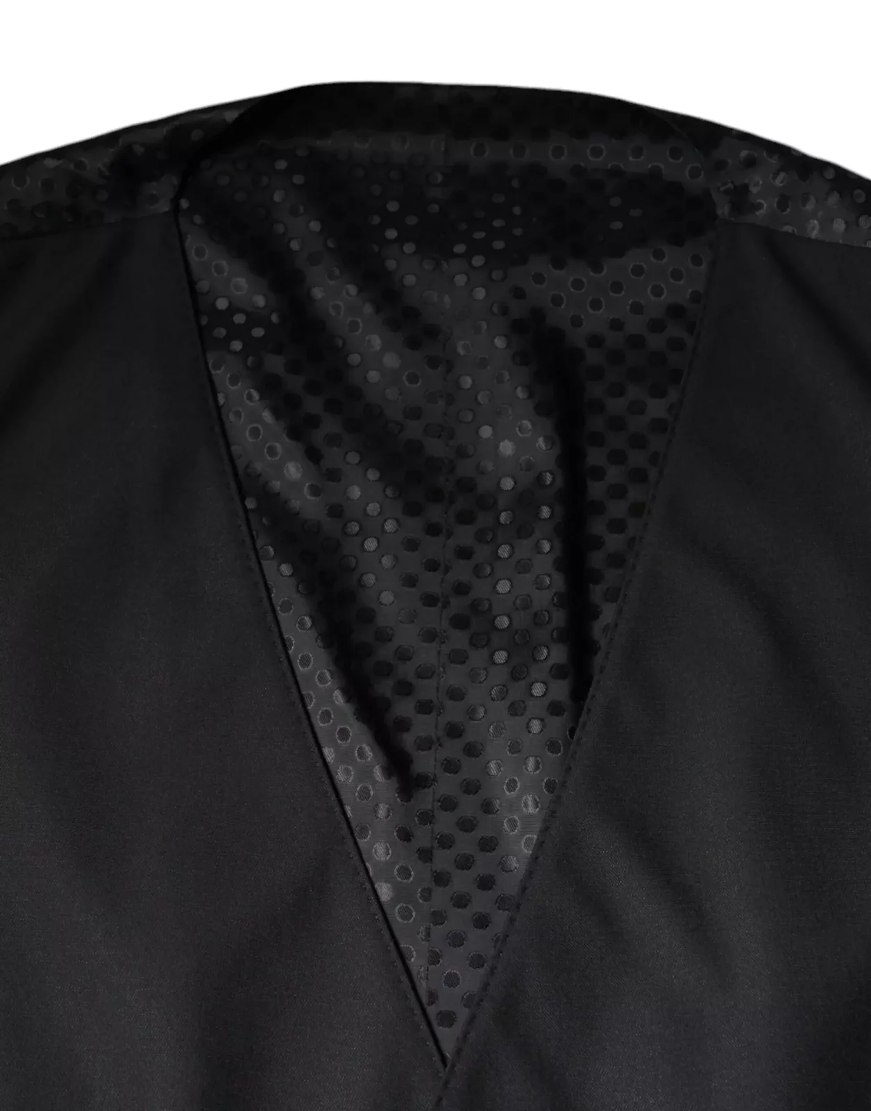 Classic Wool Vest Black - Black / IT60 | 3XL