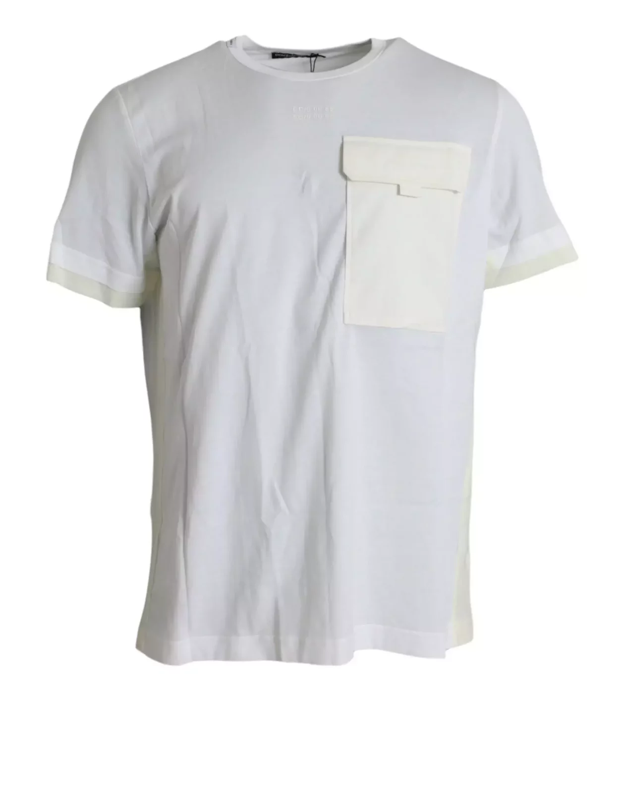 Pocket Detail Short Sleeve TShirt - White / IT56 | XXL