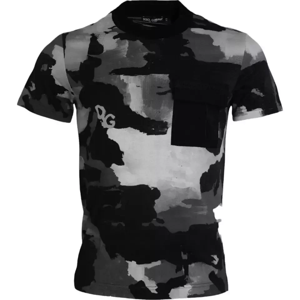 CamouflagePrint Pocket TShirt - Multicolor / IT44 | XS