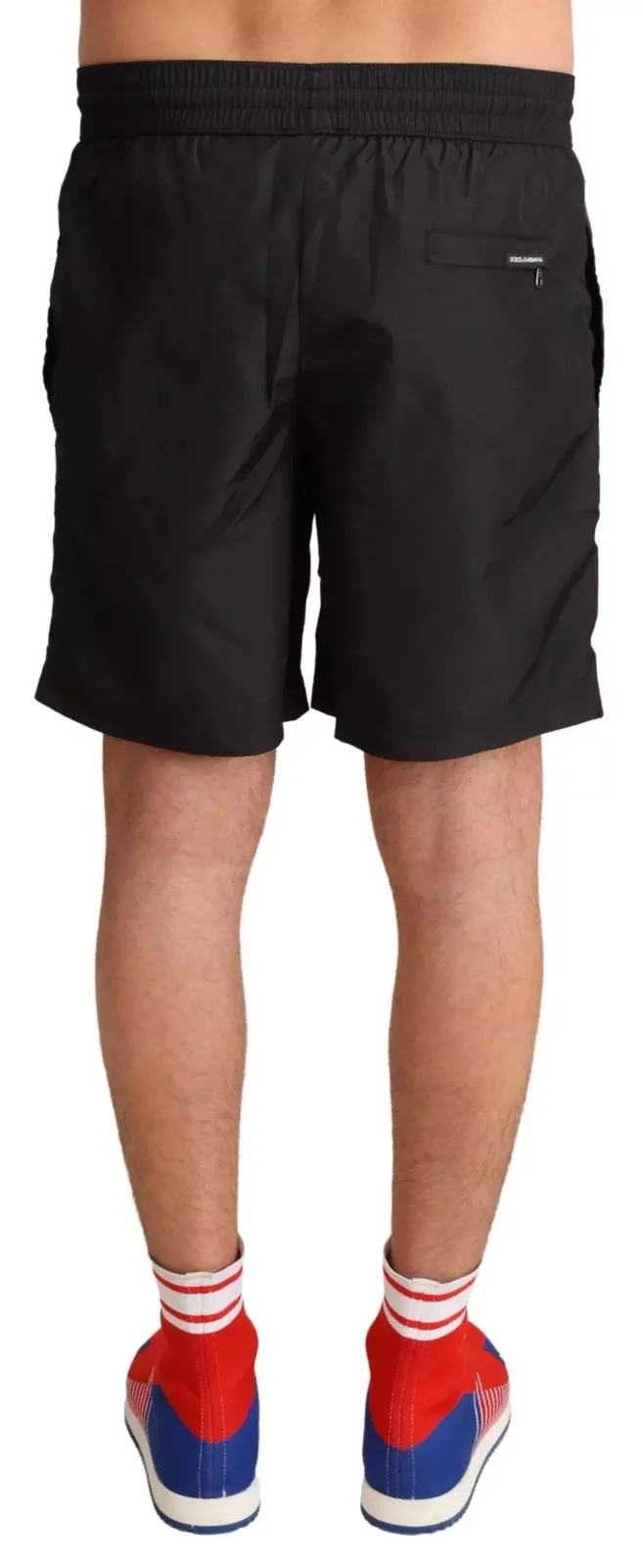 Crown Logo Swim Trunks - Black / IT2 | S