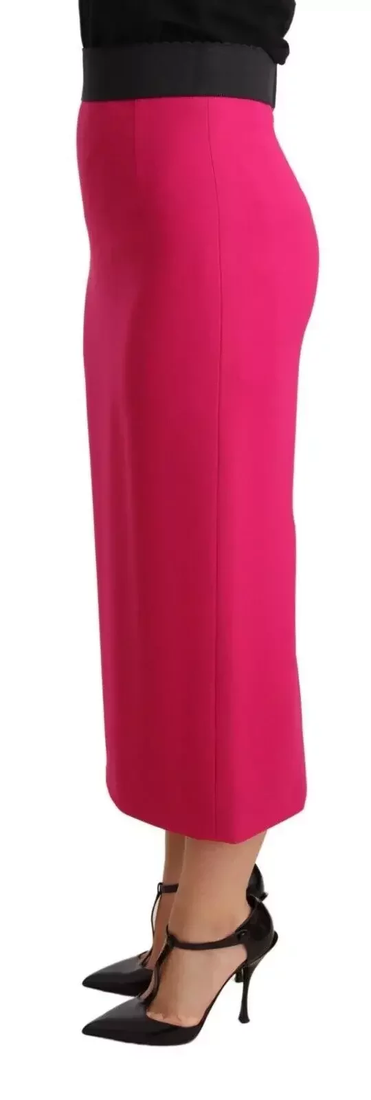 Dolce  Gabbana Midi Pencil Skirt - Pink / IT38|XS