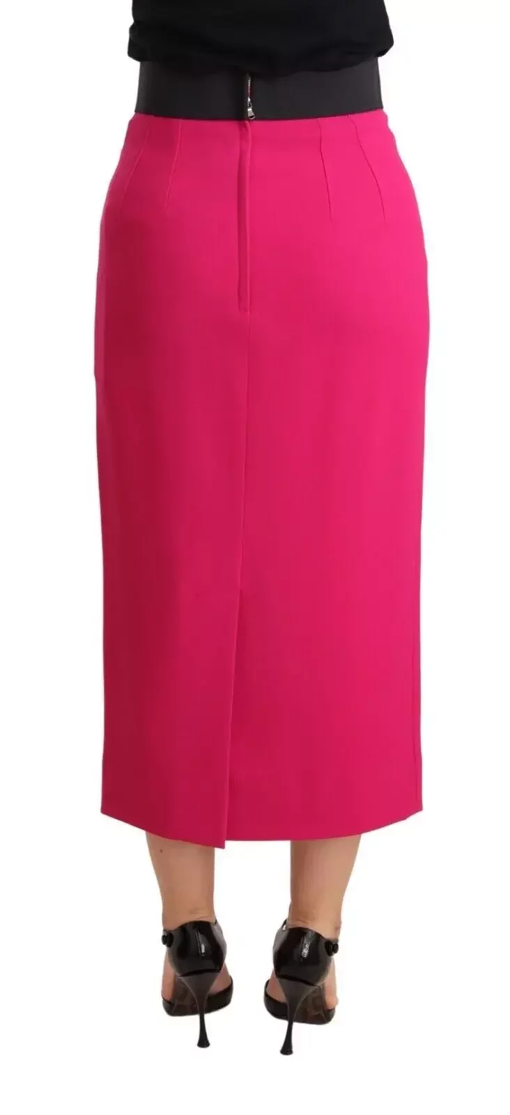 Dolce  Gabbana Midi Pencil Skirt - Pink / IT38|XS