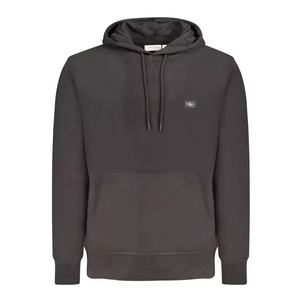 CKJ Fleece Hoodie Mono Style - Black / XL