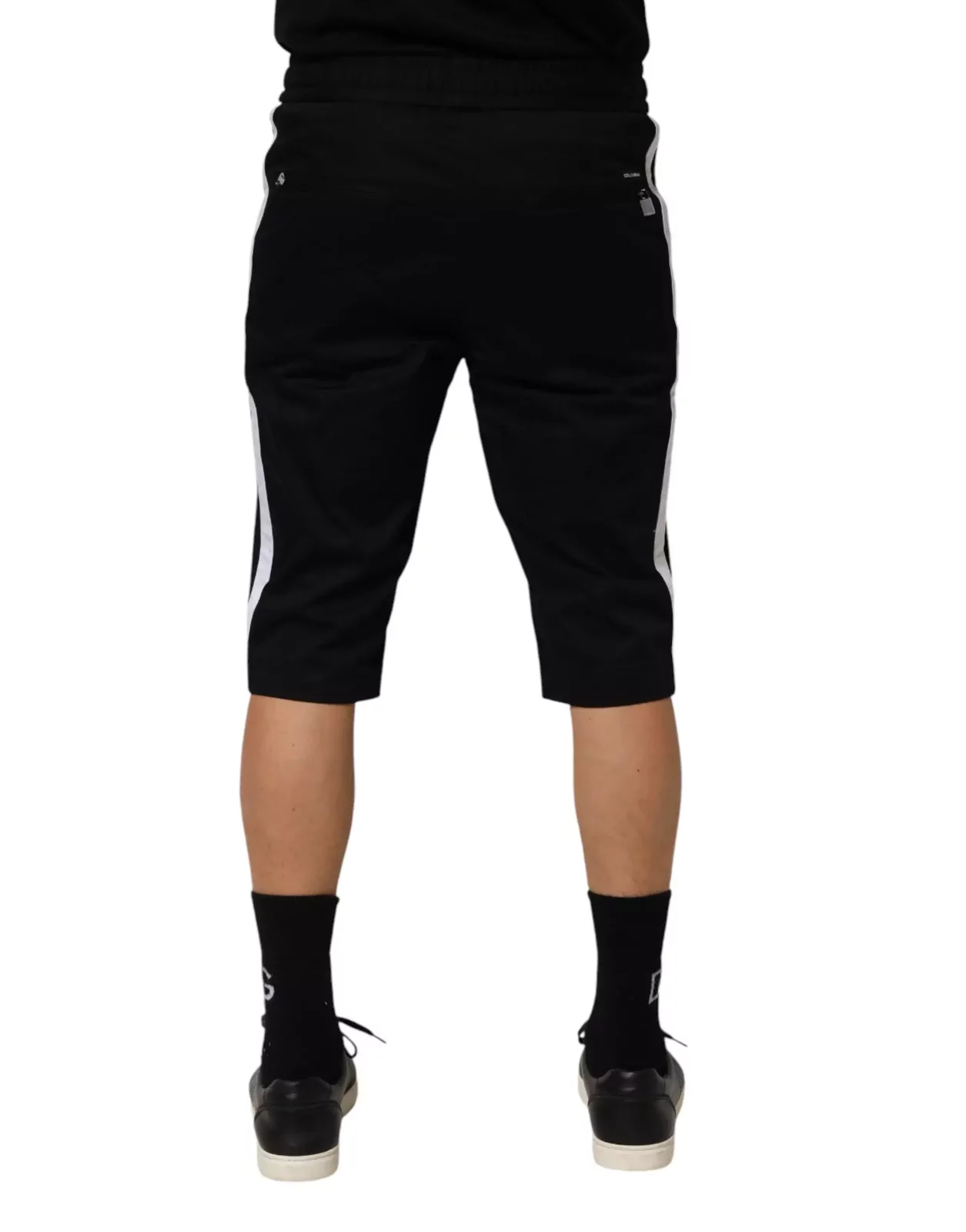 Cotton Stretch Bermuda Shorts - Black / IT46 | S
