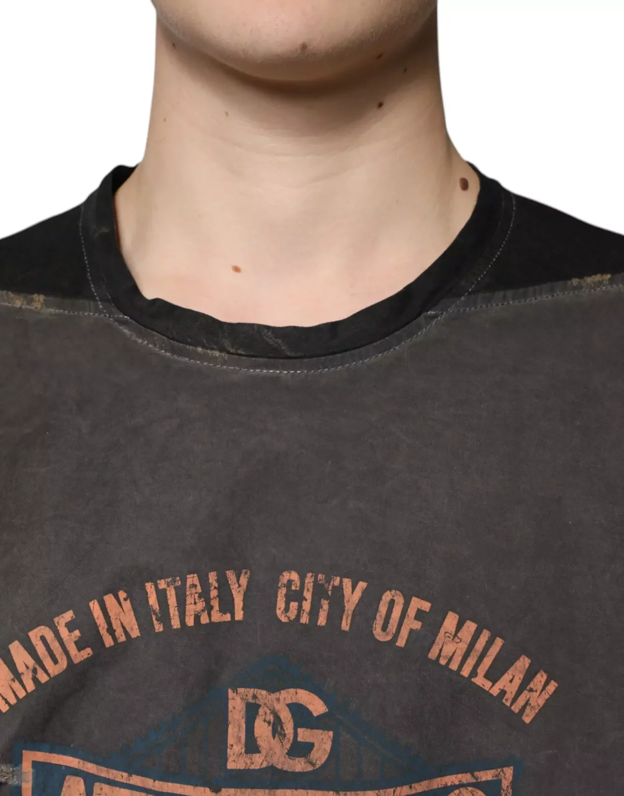 Graphic Tee Athletic Style - Brown / IT48 | M