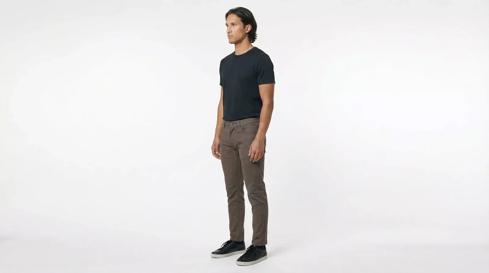 Tailored StraightLeg Pants - Brown / IT46 | S