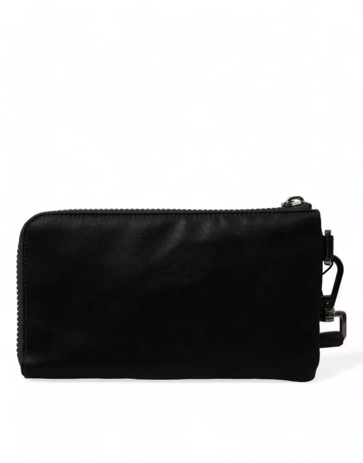 ZipAround Clutch with Strap - Black