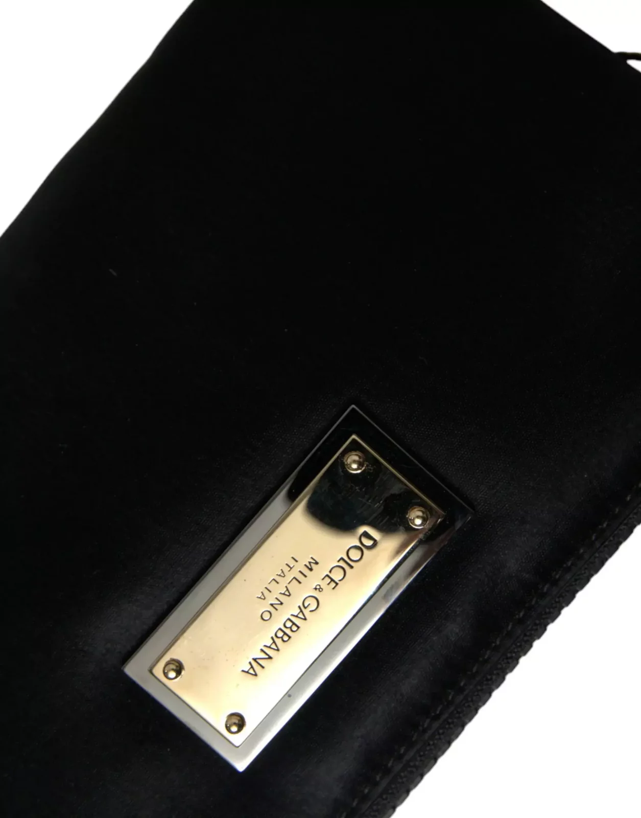 ZipAround Clutch with Strap - Black