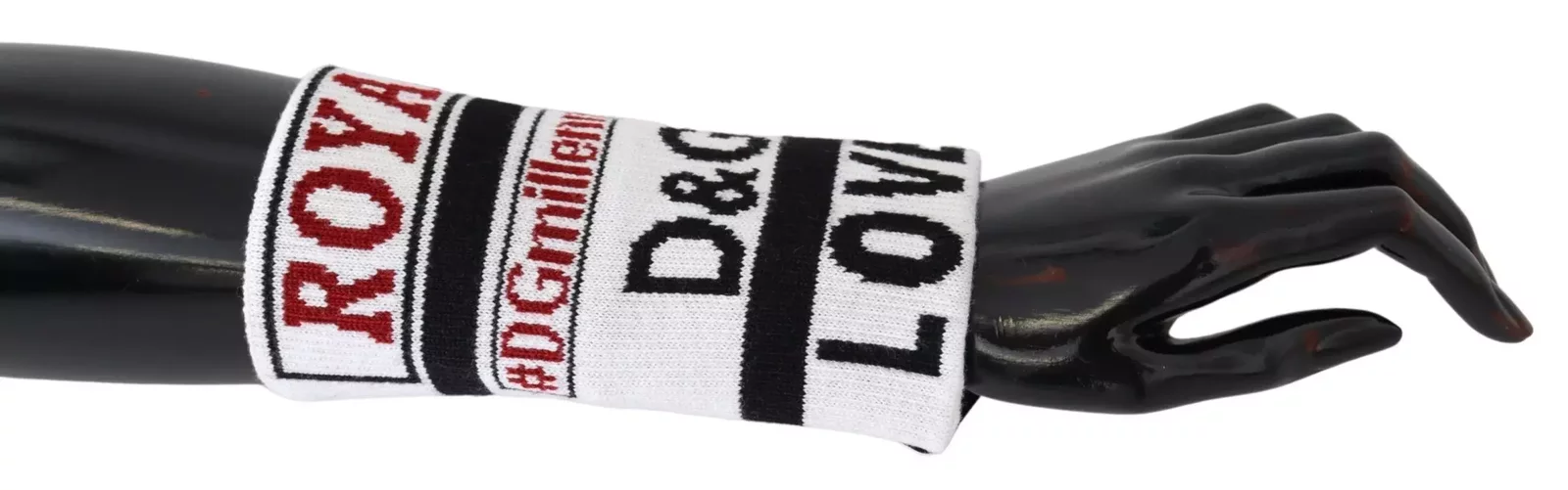 Dolce  Gabbana Royal Knitted Wrist Warmers - Multicolor