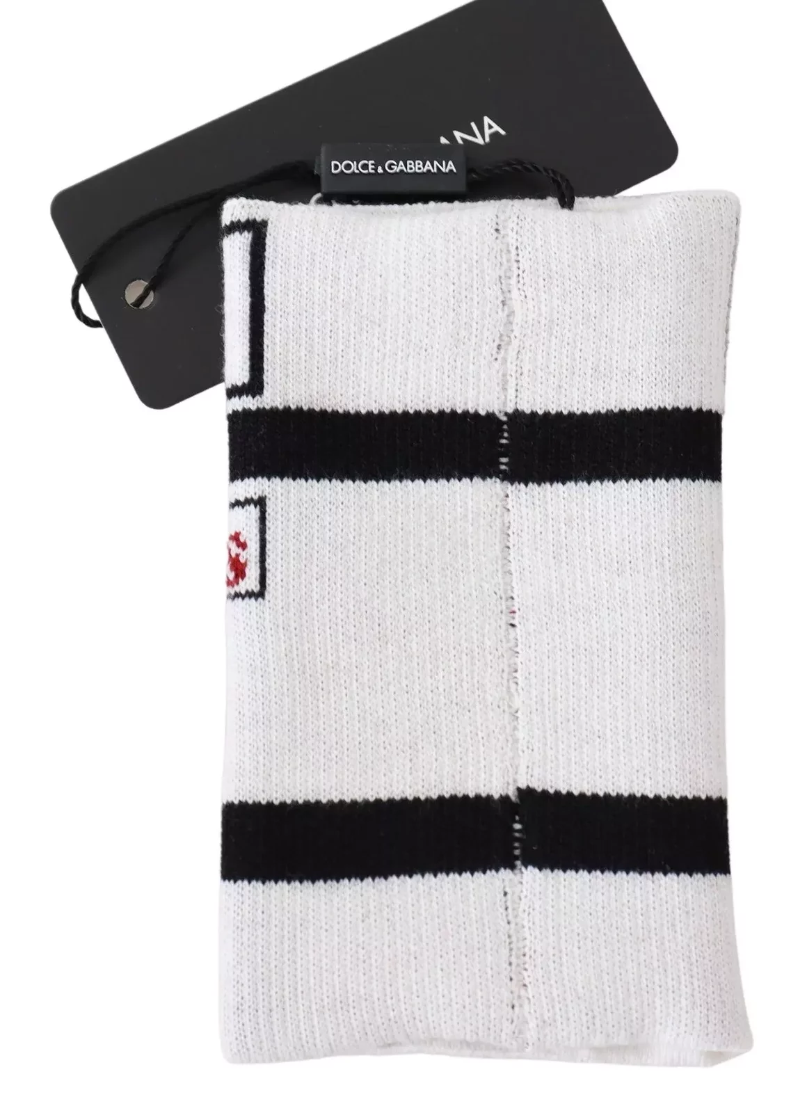 Dolce  Gabbana Royal Knitted Wrist Warmers - Multicolor