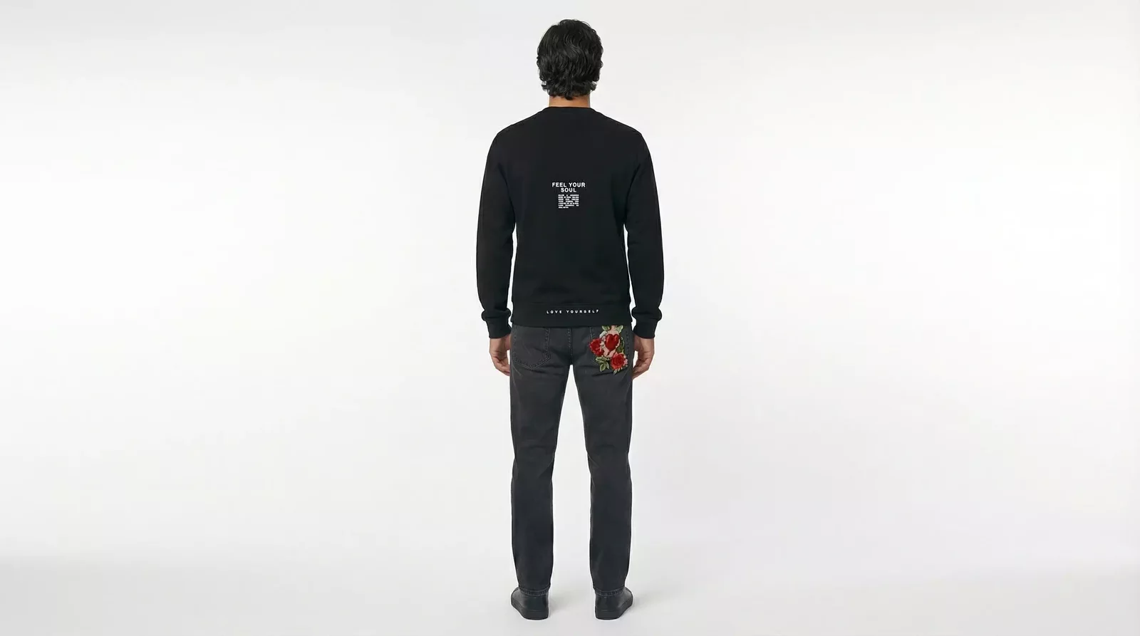 Crew Neck Sweatshirt Model DG DNA 00 00 0058 - Black / IT46 | S
