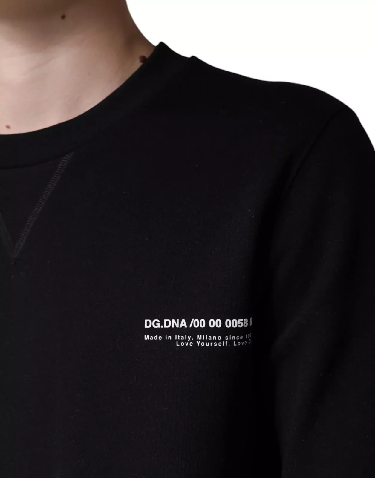Crew Neck Sweatshirt Model DG DNA 00 00 0058 - Black / IT46 | S