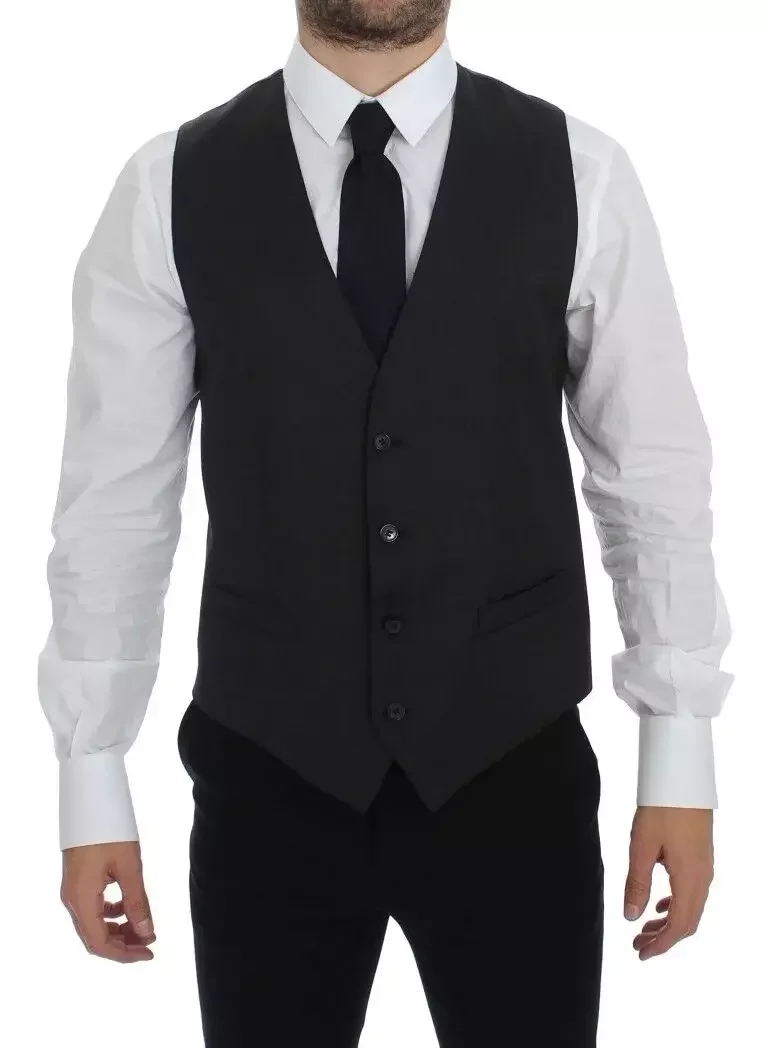 Vest Classic Fit Formal Wear - Gray / IT48 | M