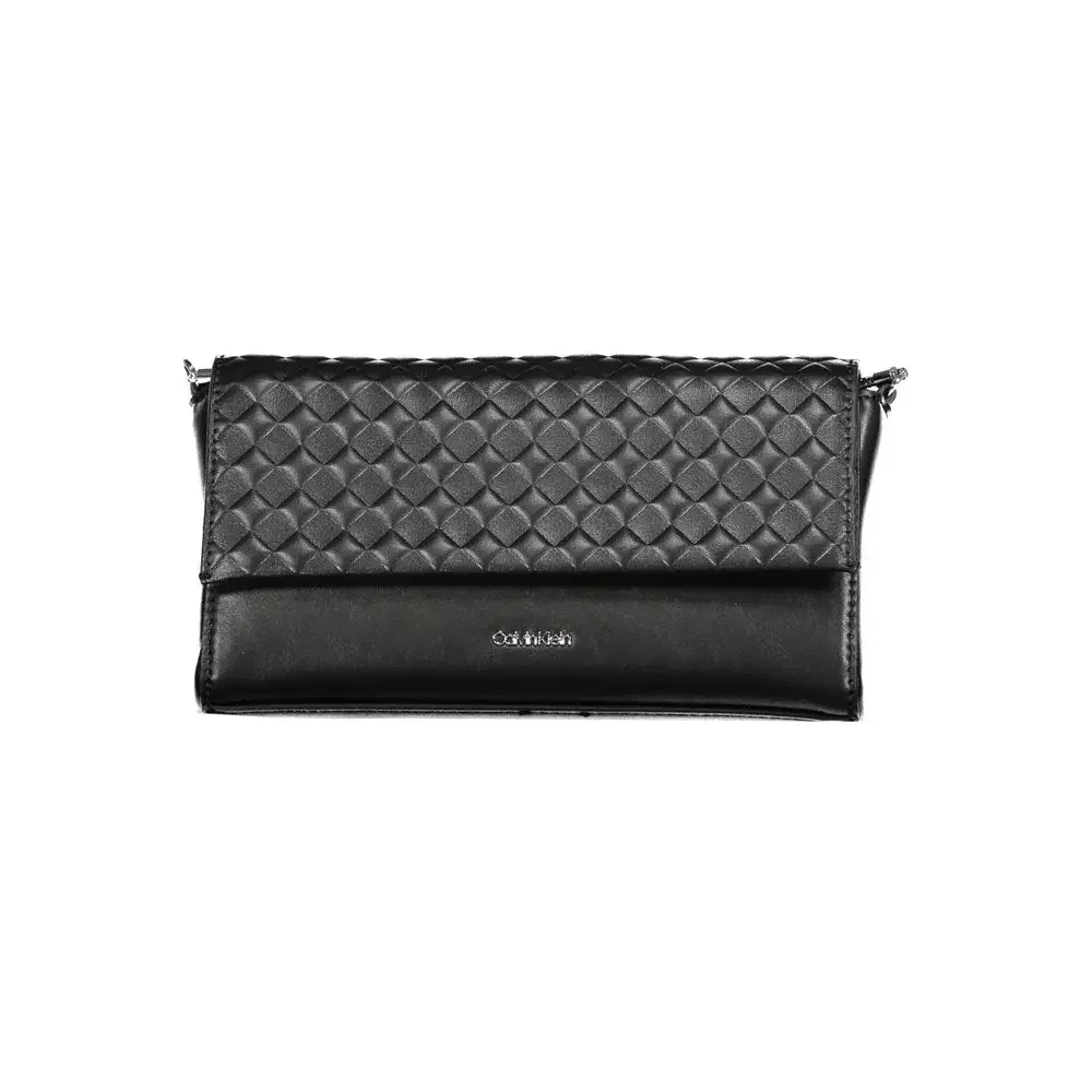 Quilted Chain Shoulder Bag K50K503826 - Black