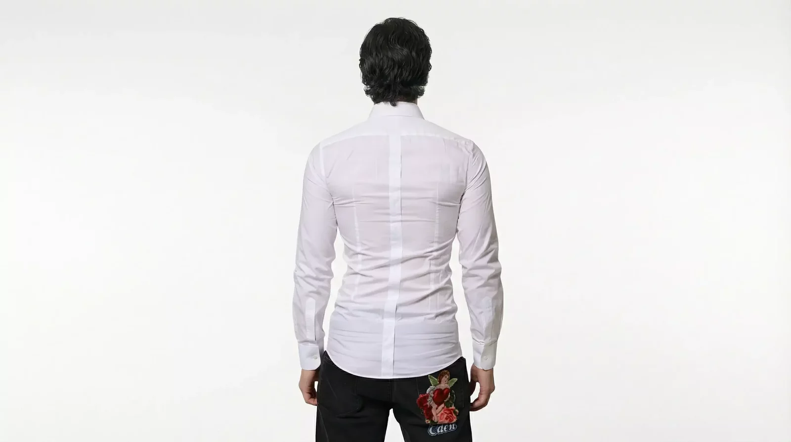 Men Classic Dress Shirt - White / IT38 | XS