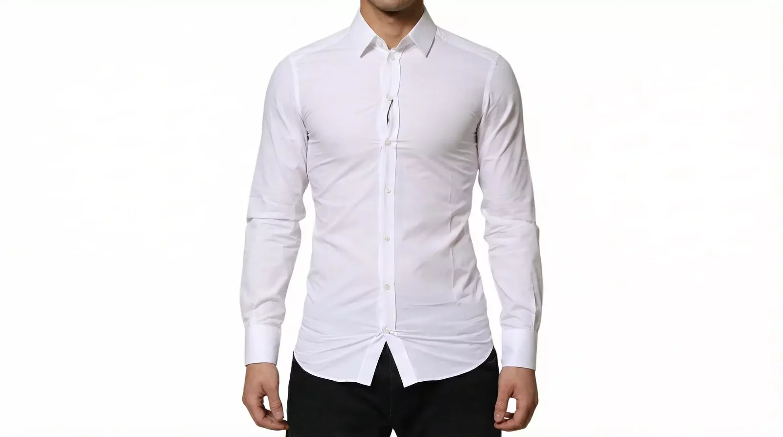 Men Classic Dress Shirt - White / IT38 | XS
