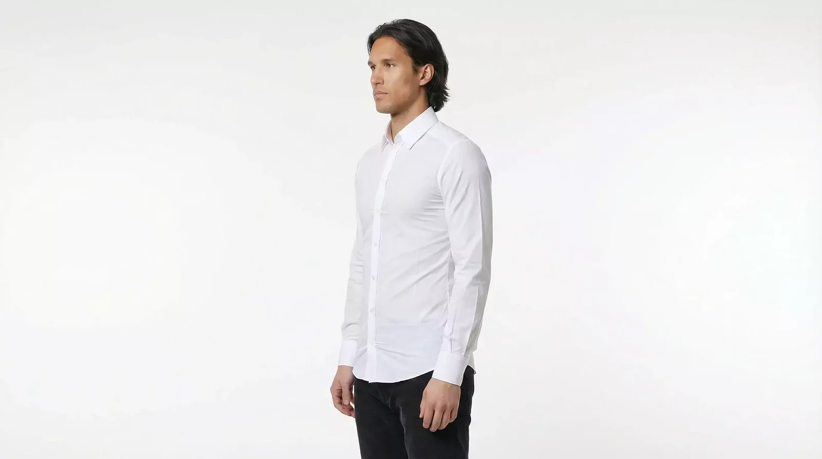 Men Classic Dress Shirt - White / IT38 | XS
