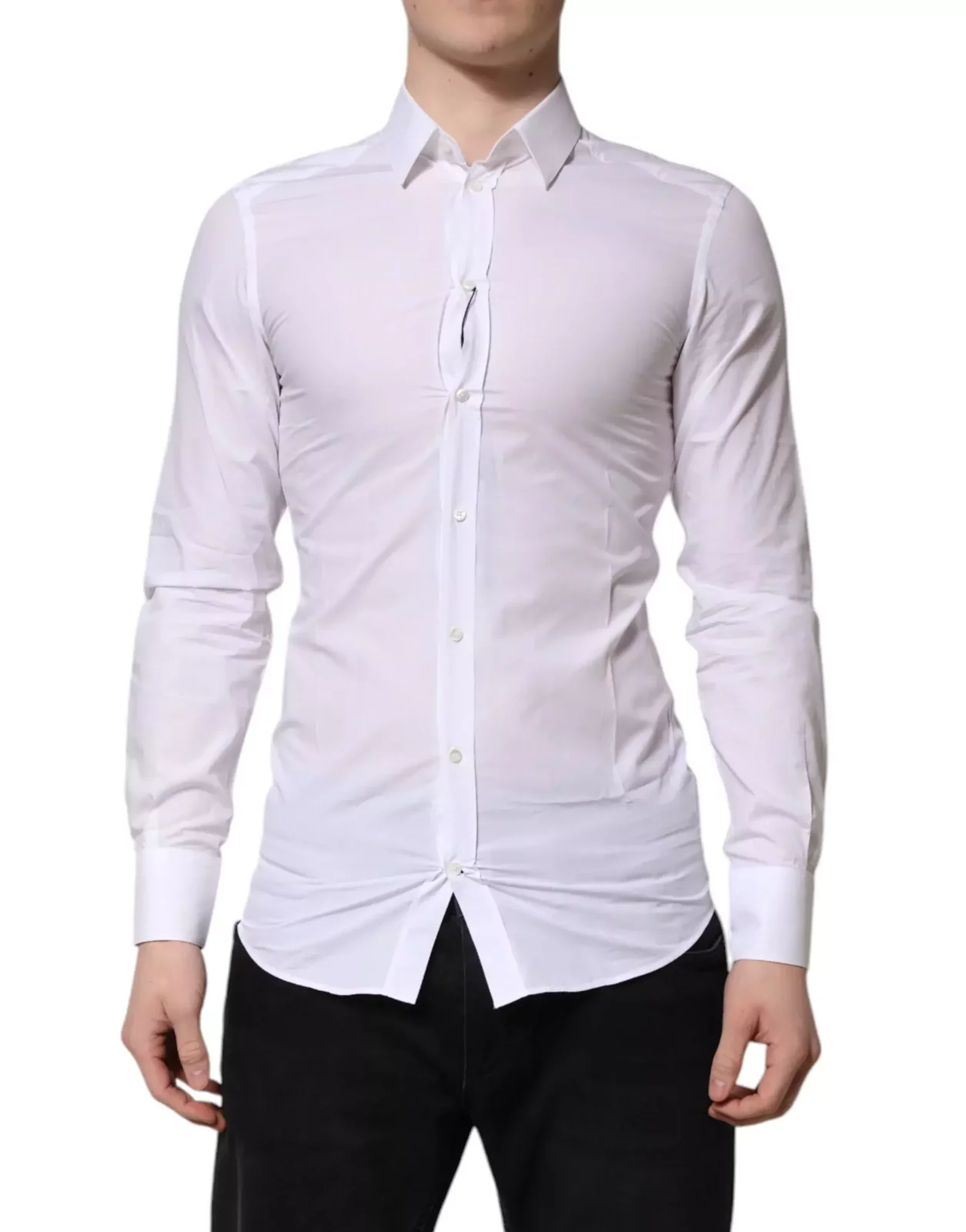 Men Classic Dress Shirt - White / IT38 | XS