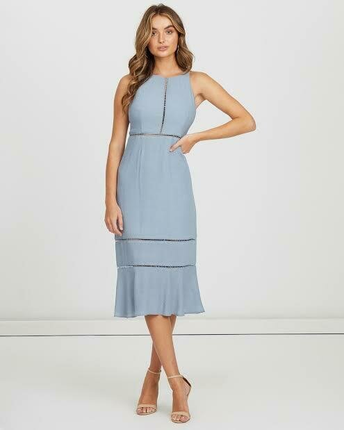 Louise Midi size 6 blue 