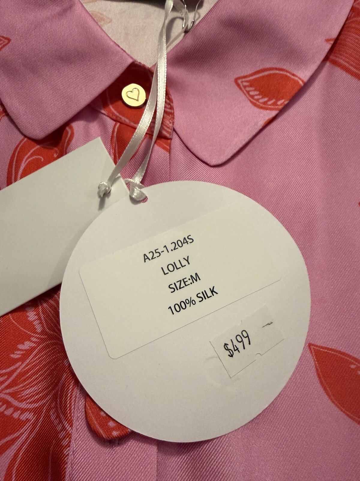 - Barbie Silk Dress in Lolly Tallulah Print