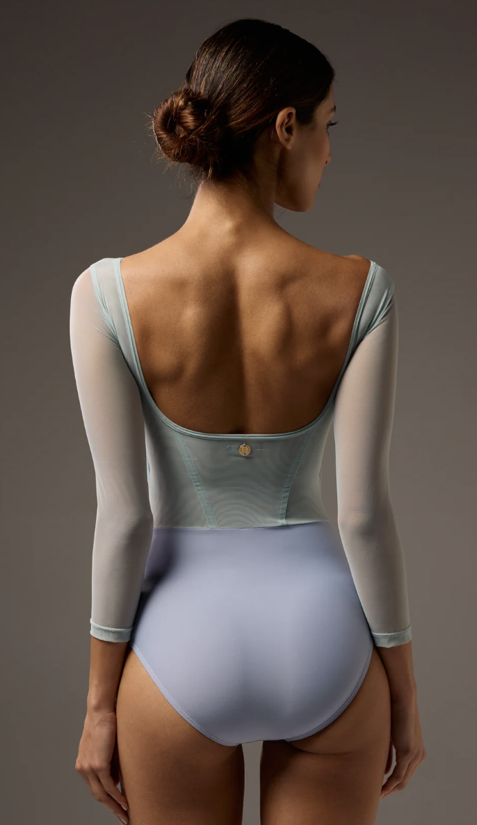 SOFIA LEOTARD LONG SLEEVE -SKYE GOSSAMER
