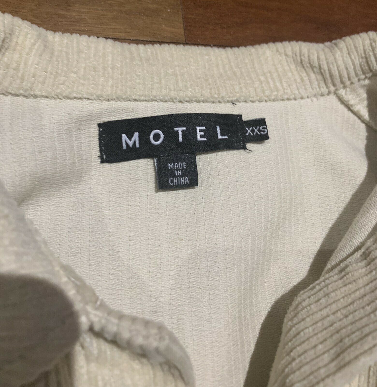 Marcy cord cream jacket (XS)