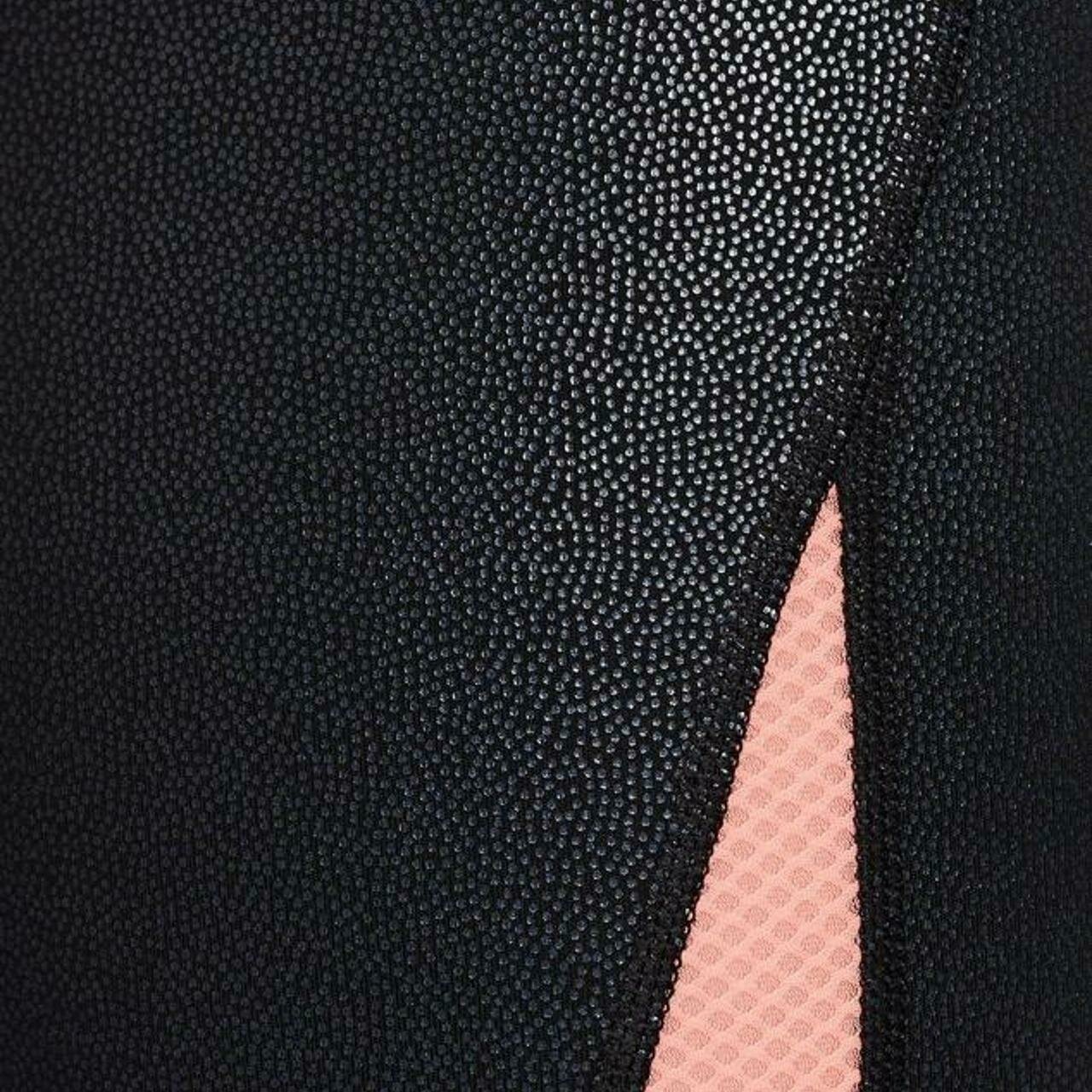 Pearl Print Navy & Pink High Waist Tights (S) - new
