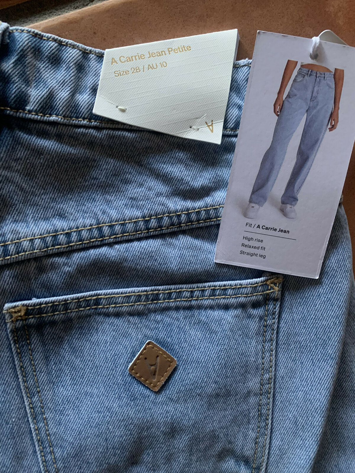 Light Blue 'A Carrie Jean' petite (10)