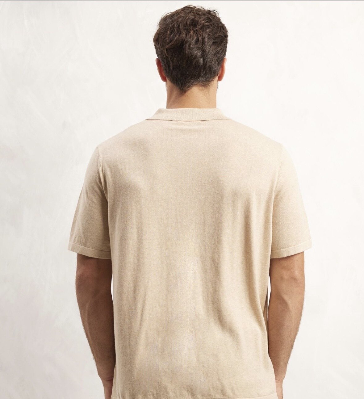 - Organic Cotton Cashmere Polo