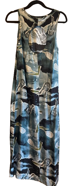 silk maxi dress, size small. Only worn twice.