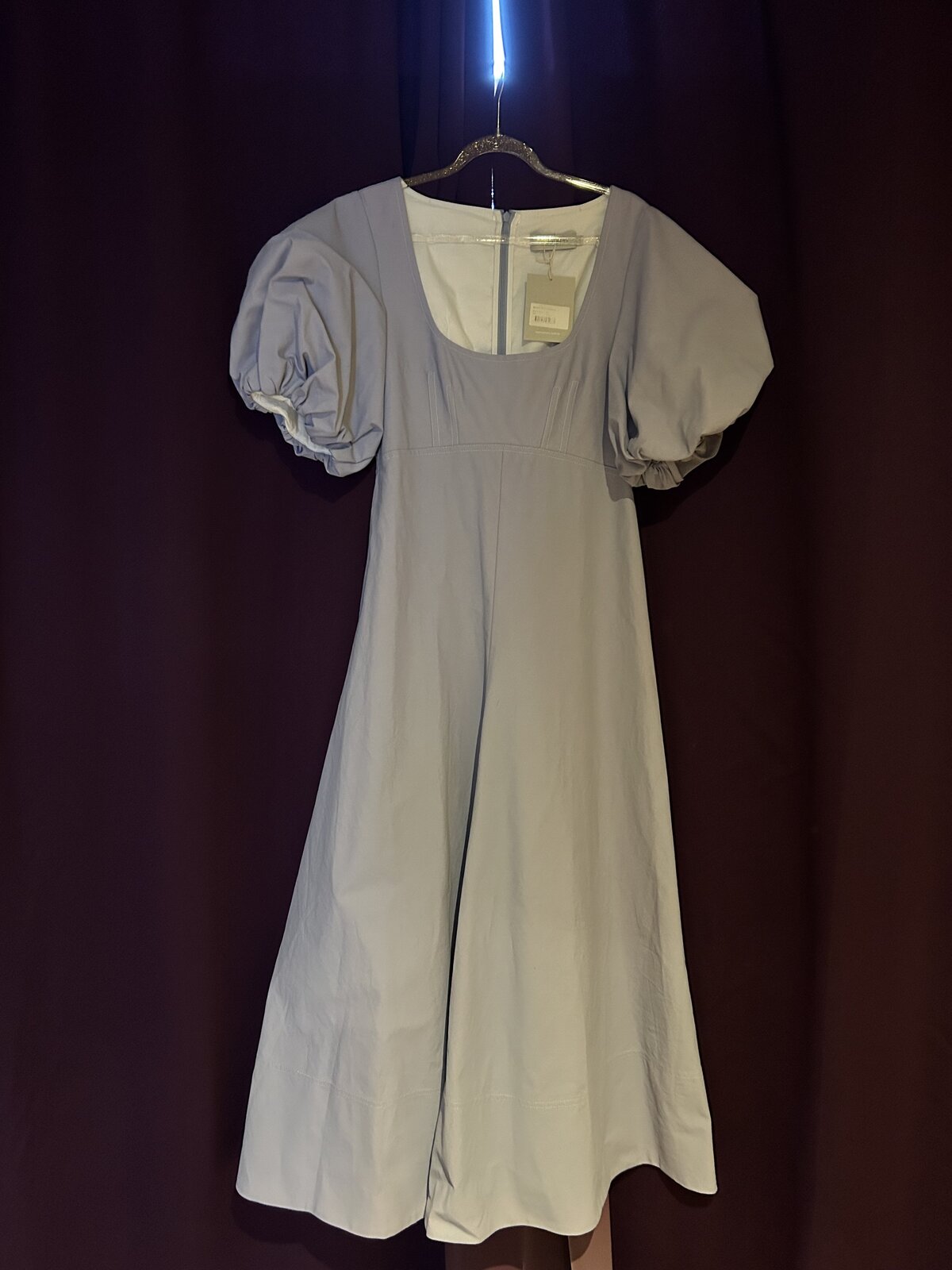  Queenie Maxi Puff Dress
