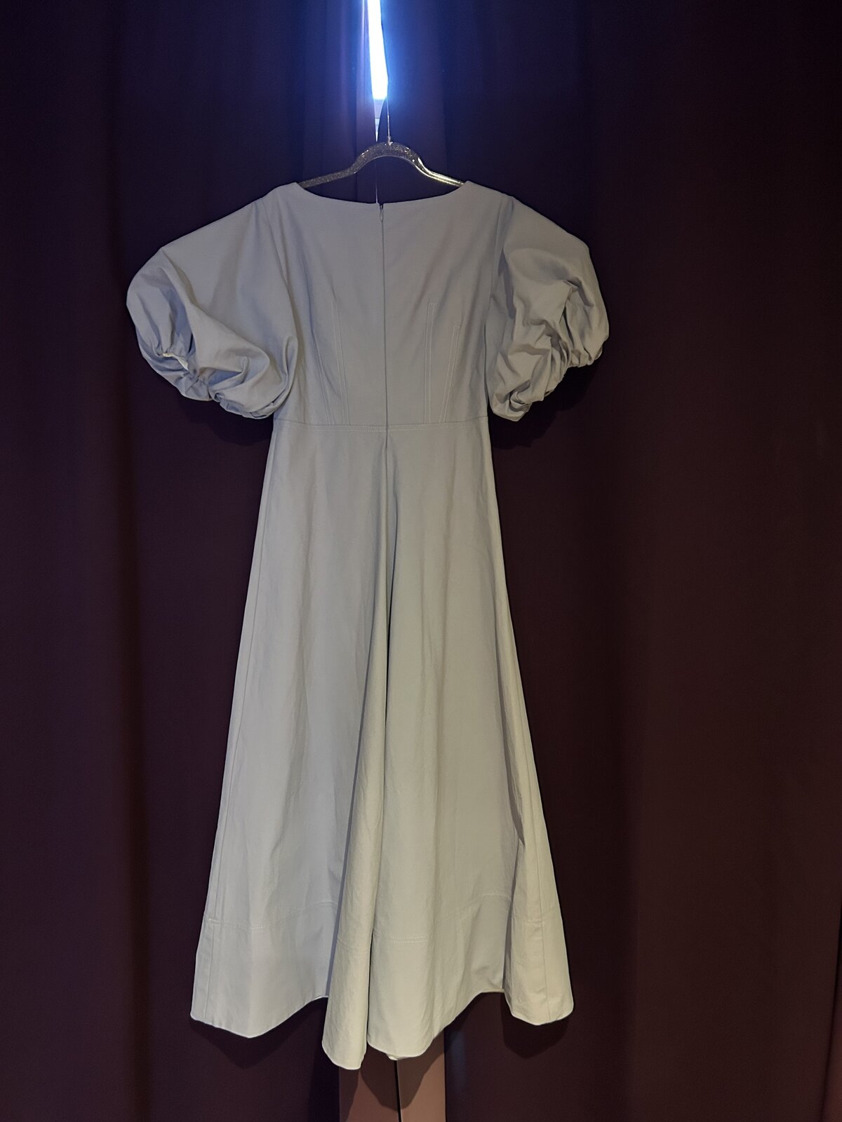  Queenie Maxi Puff Dress