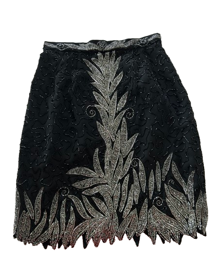 Vintage: Designs beaded skirt
